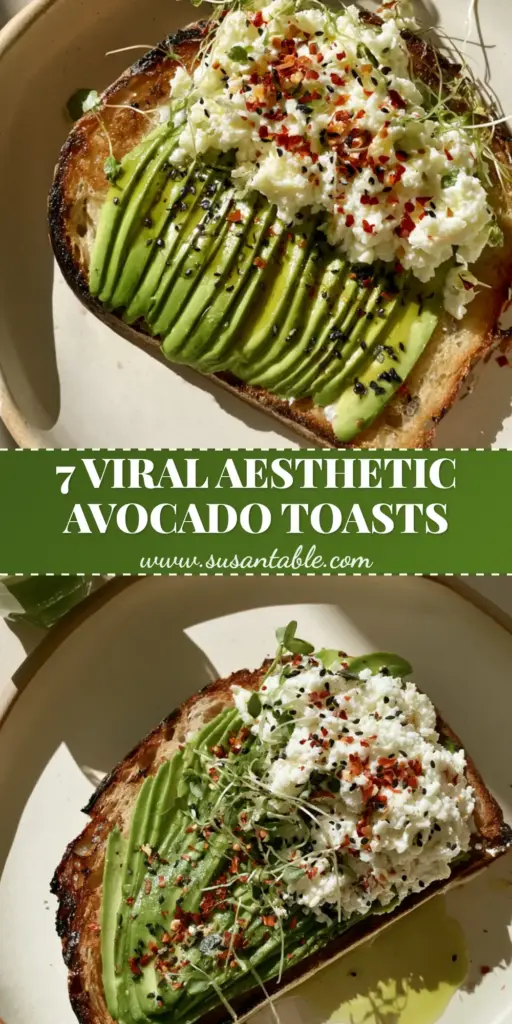 A top-down lifestyle photo of a thick slice of toasted artisan sourdough bread with shingled avocado and grated egg. (avocado toast aesthetic)